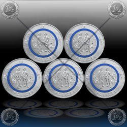 5 x 10 EVRO NEMČIJA 2024 / ADFGJ (POLICIJA) UNC 5 x 10 EVRO NEMČIJA 2024 / ADFGJ (POLICIJA) UNC